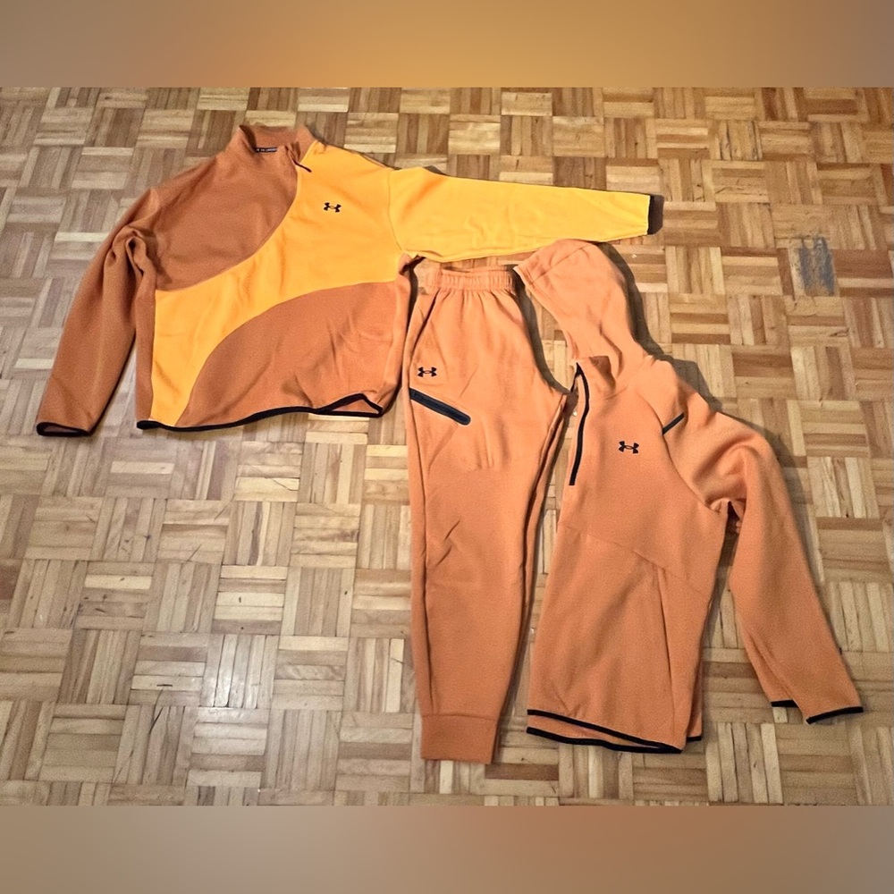 Under Armour Unstoppable Hoodie + Crewneck + Joggers